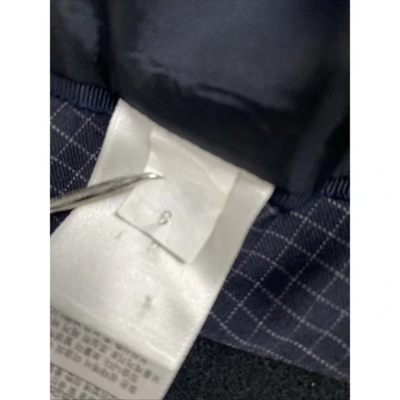 Womens Brooks Brothers 4 Skirt 100% Wool Woven In Italy Black Knee Length A-Line - Picture 6 of 12